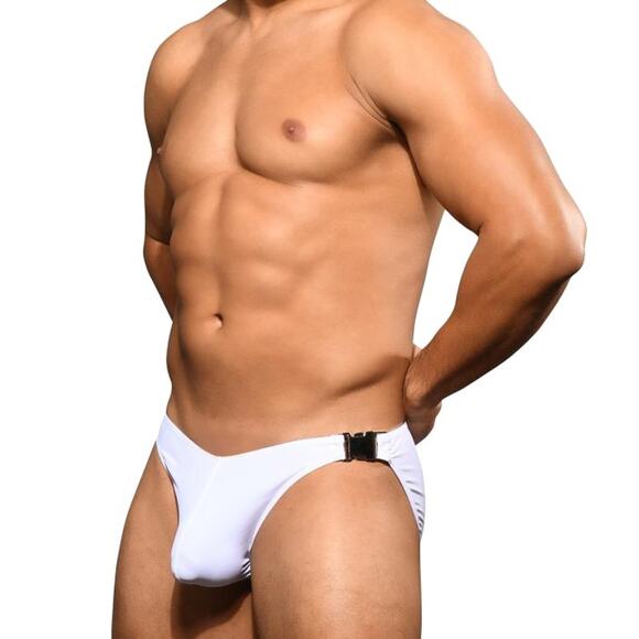 Andrew Christian Unleashed Buckle Bikini with Almost Naked Swim Swim Size XS - Picture 5 of 11